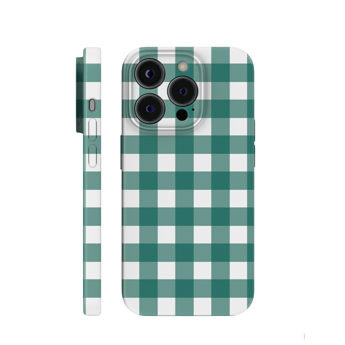 Nordic Forest Gingham |360° Snap case | iPhone | Samsung | Huawei | Google Pixel | Xiaomi | VIVO