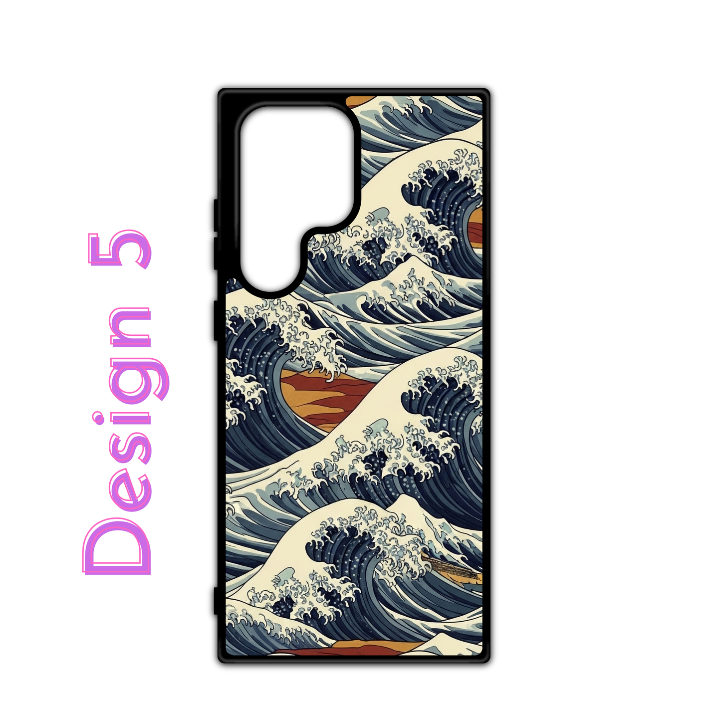 Samsung - Traditional Japanese Wave and Floral
