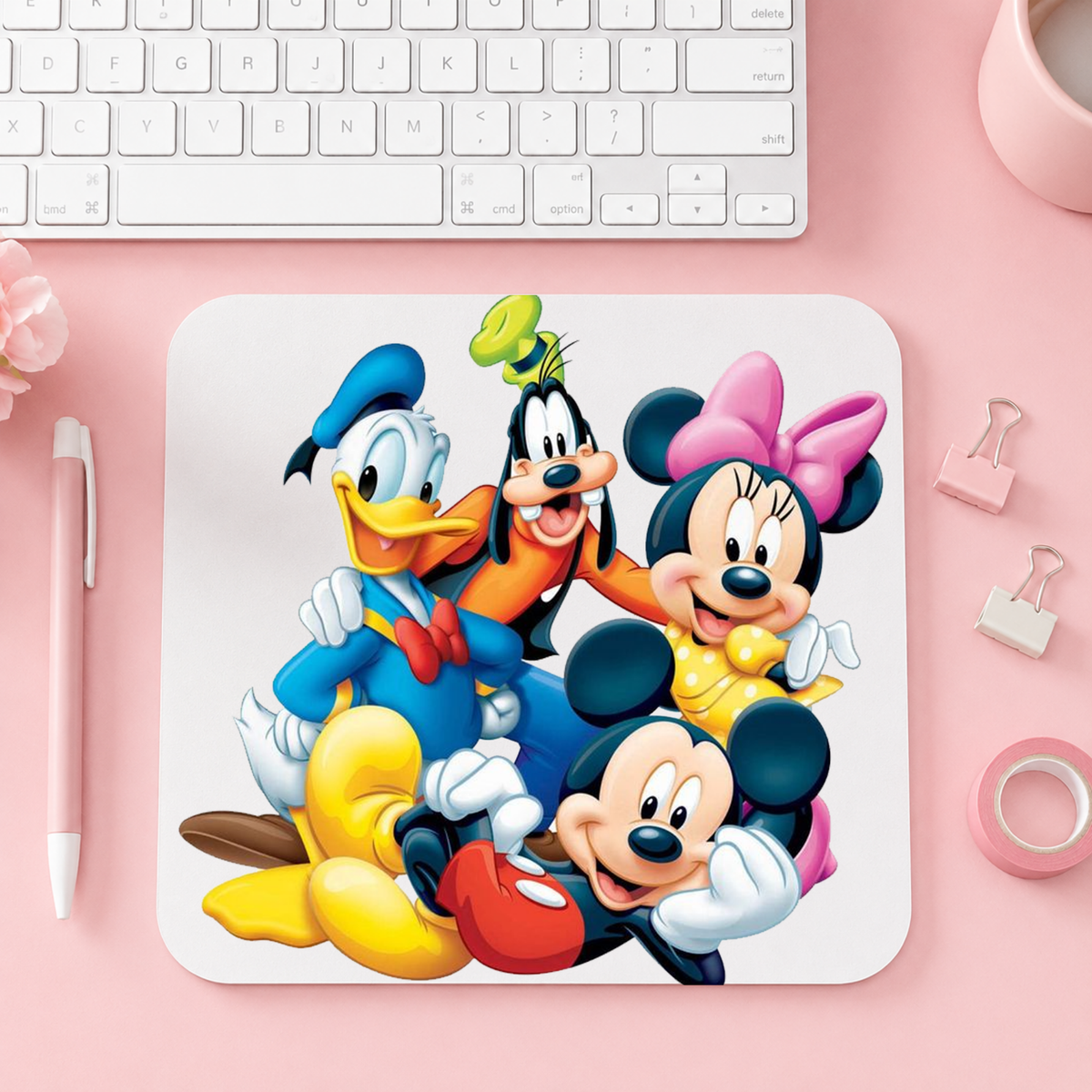 Mickey Mouse & Friends Gang | Musmatta | 20cm x 24cm