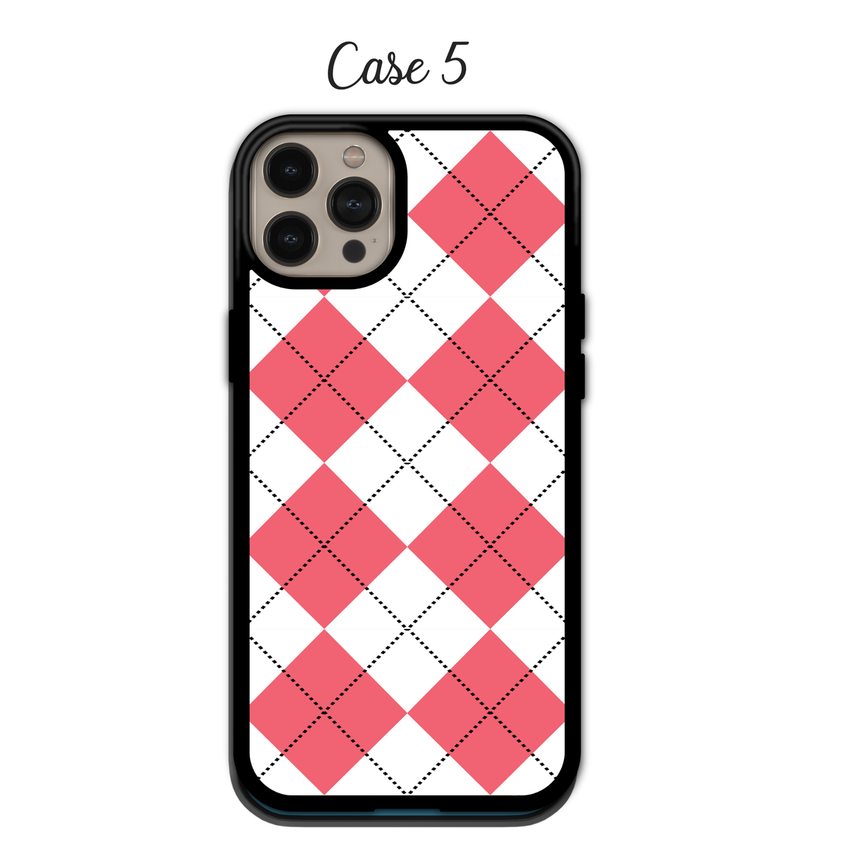 Bright Multi-Color Argyle | iPhone | Samsung | Huawei | Google Pixel | Xiaomi