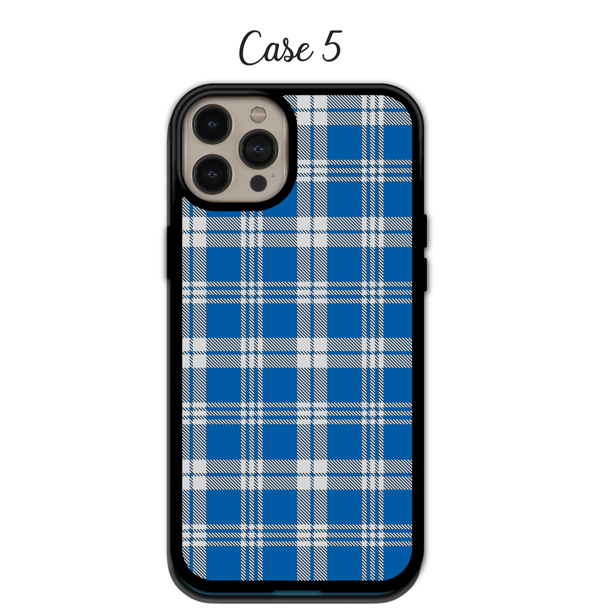 Preppy Blue Argyle | iPhone | Samsung | Huawei | Google Pixel | Xiaomi