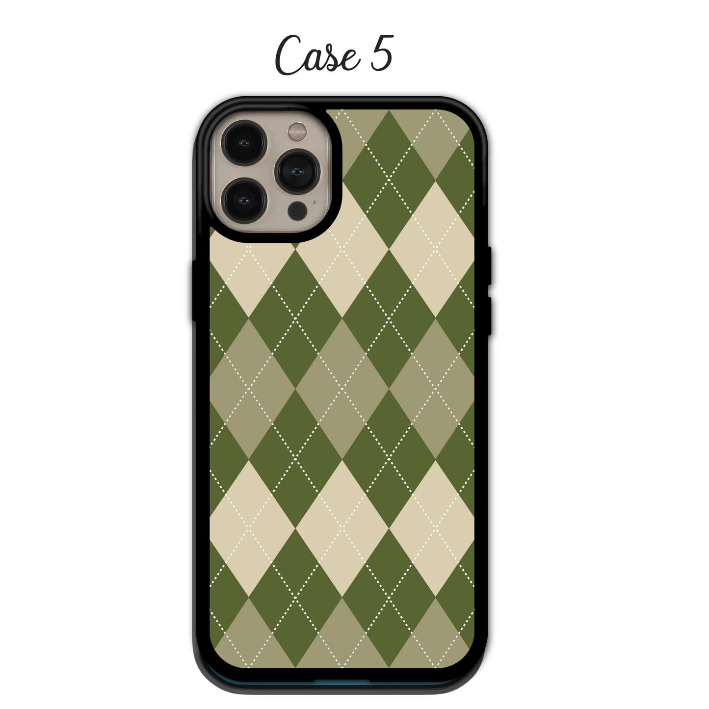 Earth Tone Preppy Argyle | iPhone | Samsung | Huawei | Google Pixel | Xiaomi
