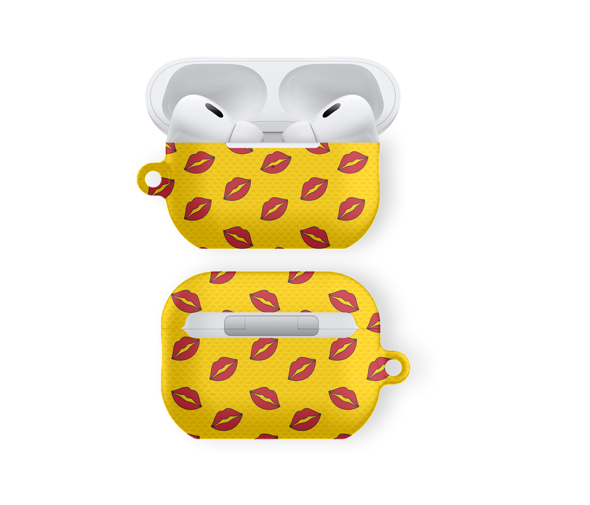Playful Red Lips - Airpods Skal