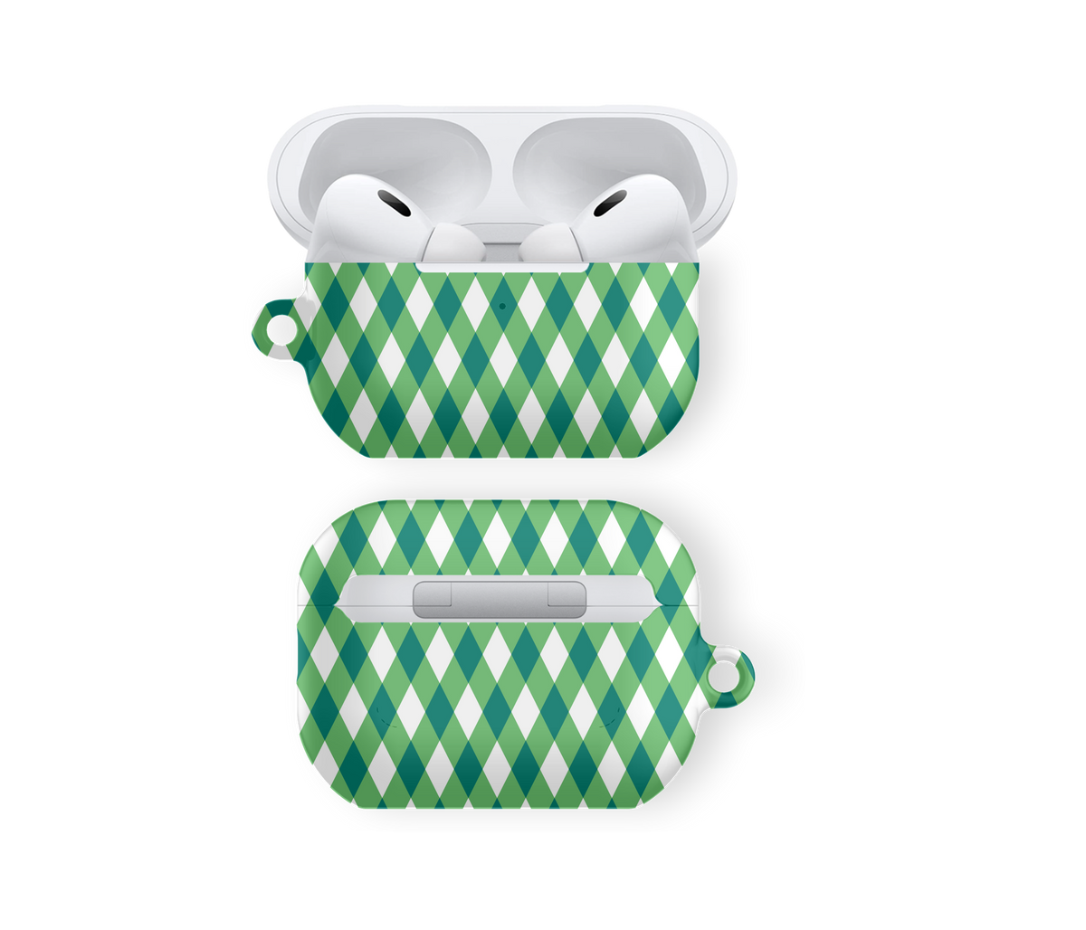 Classic Green Gingham - Airpods Skal