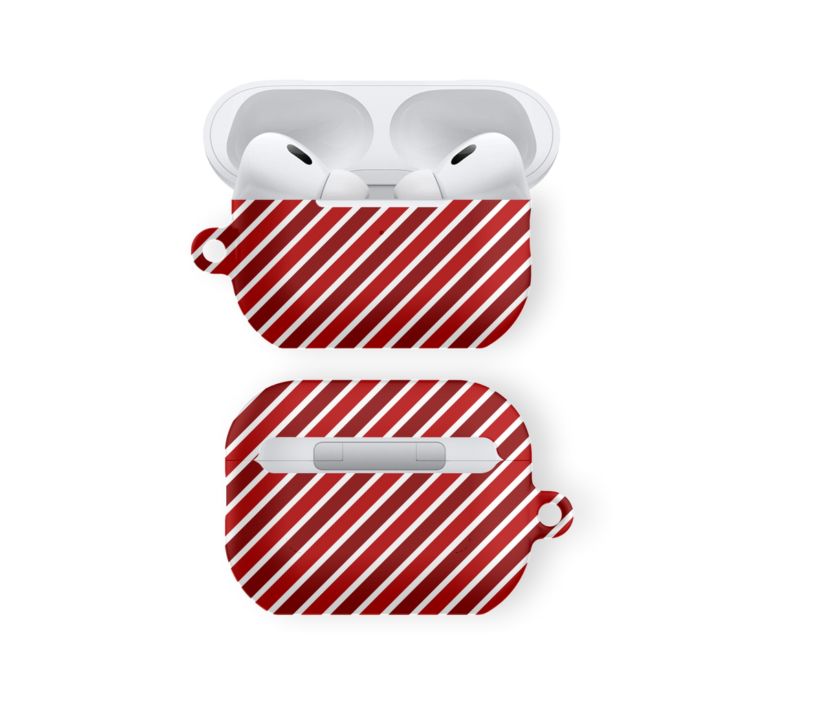 Classic Candy Cane Stripe - Airpods Skal