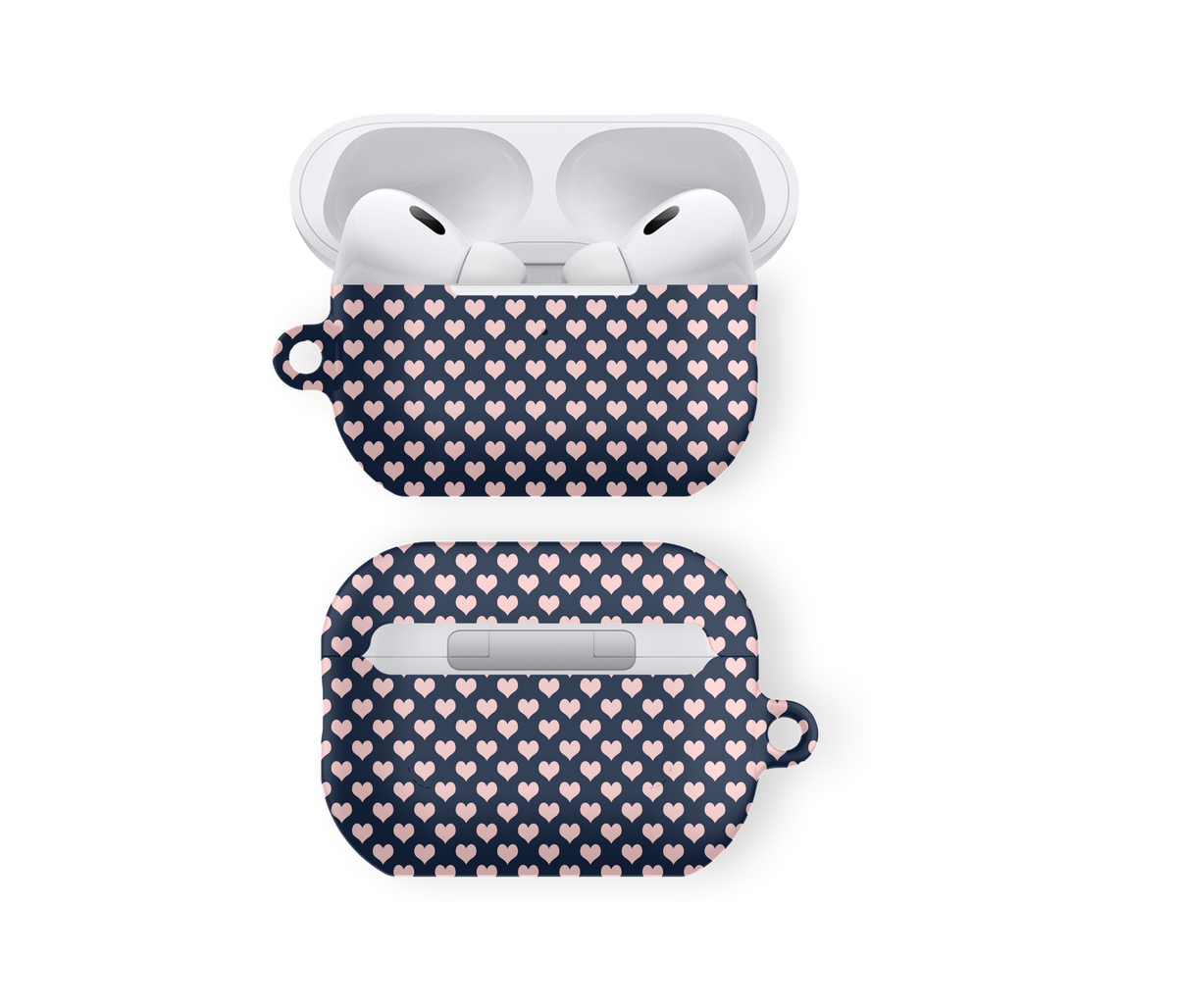 Midnight Pink Heart - Airpods Skal