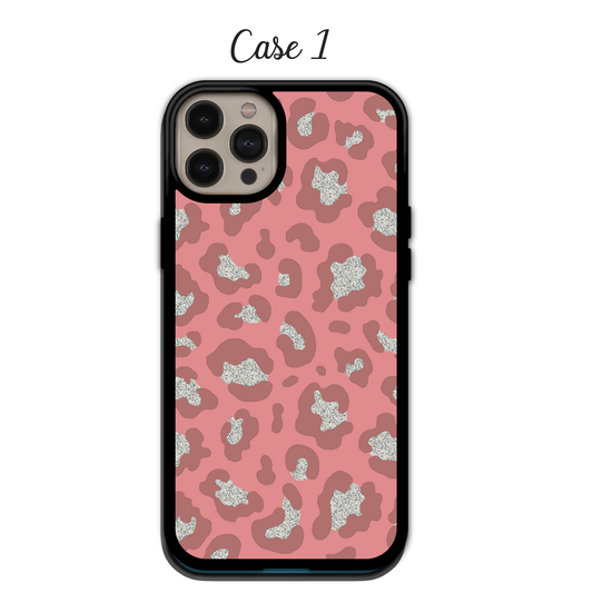 Rose & Brown Leopard | iPhone | Samsung | Huawei | Google Pixel | Xiaomi