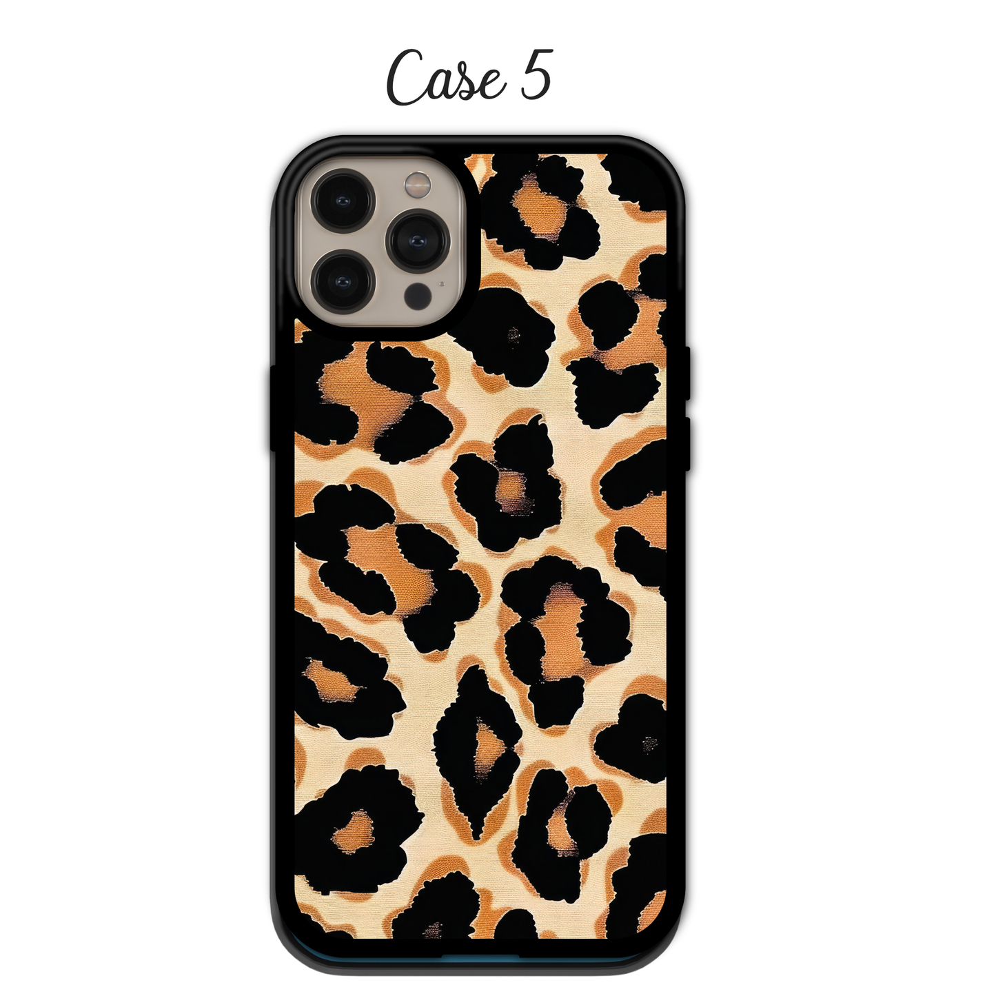Soft Peach & Cream Leopard | iPhone | Samsung | Huawei | Google Pixel | Xiaomi