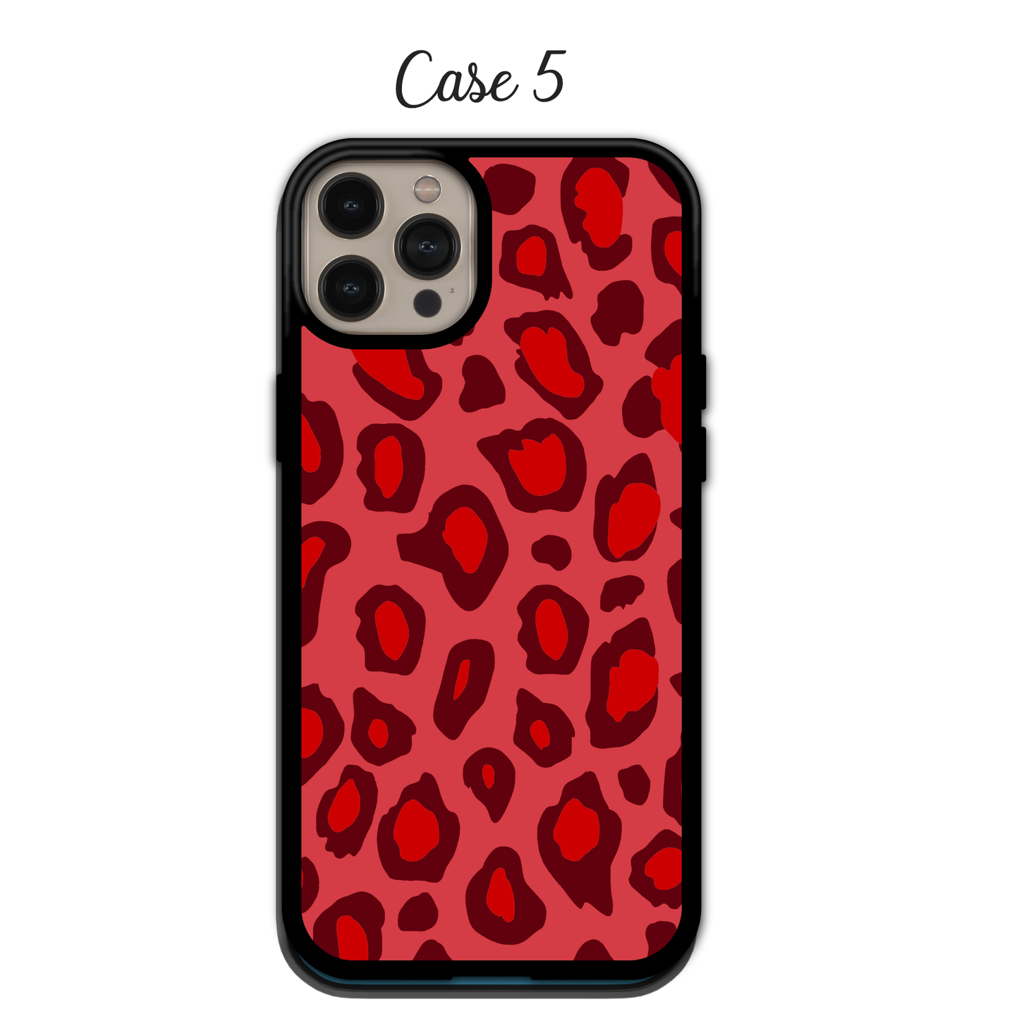 Red & Warm Leopard | iPhone | Samsung | Huawei | Google Pixel | Xiaomi