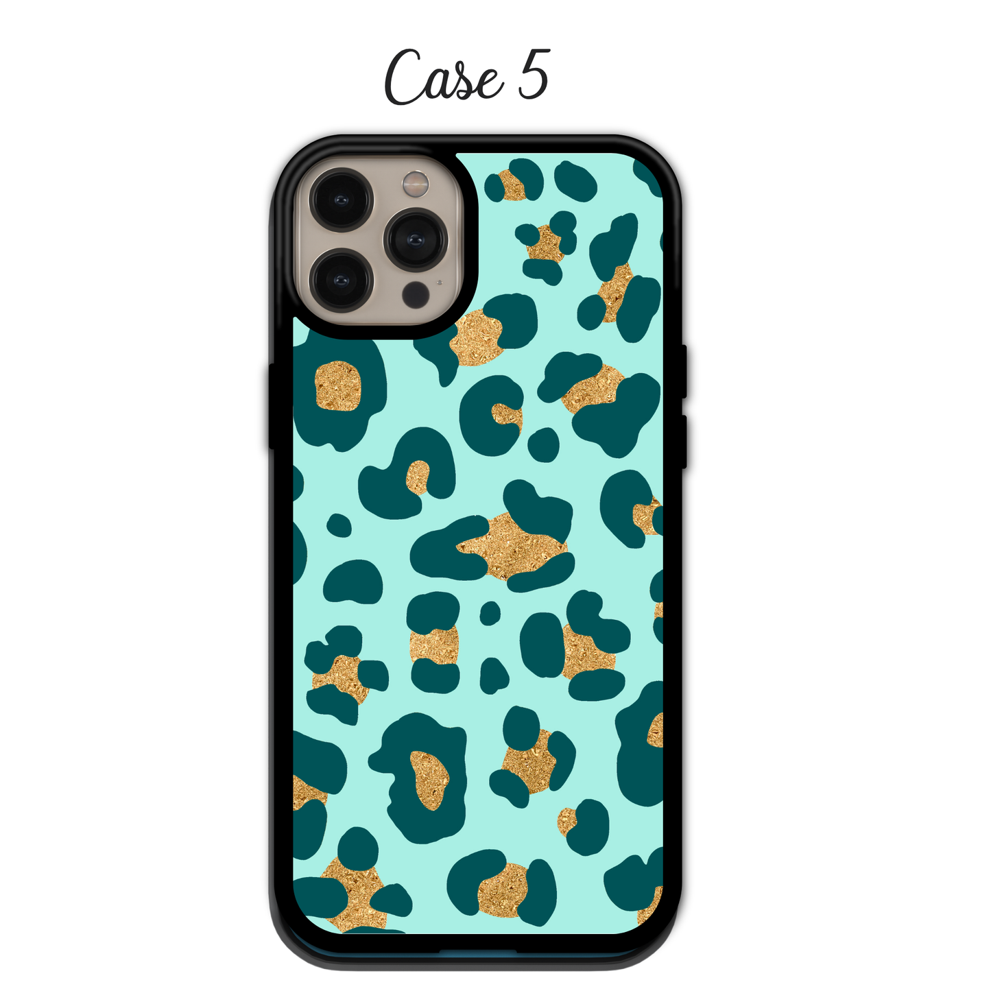 Ocean Teal Leopard | iPhone | Samsung | Huawei | Google Pixel | Xiaomi