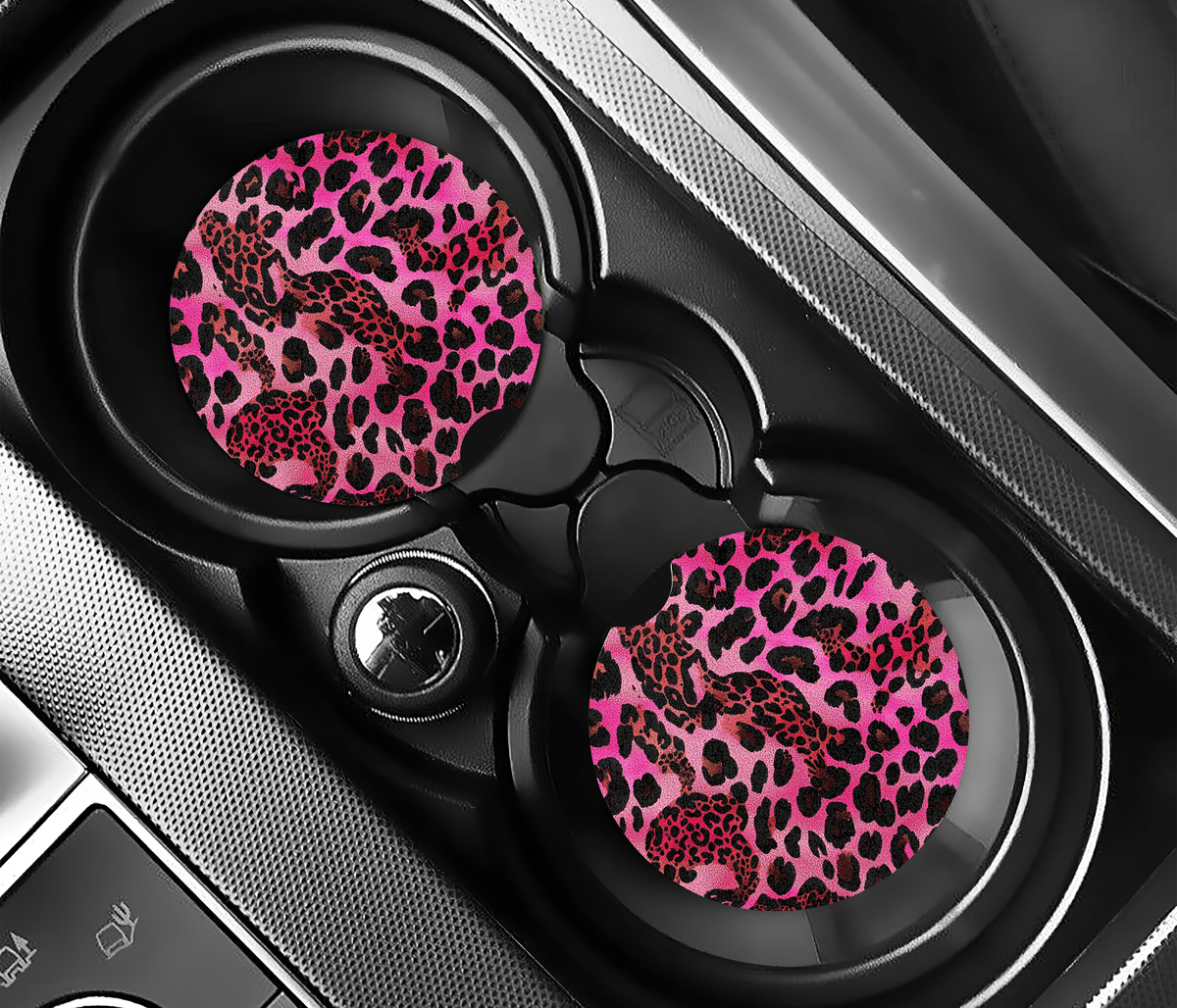 Exotic Vibe ( (2-pack) Bilunderlägg för mugghållare
