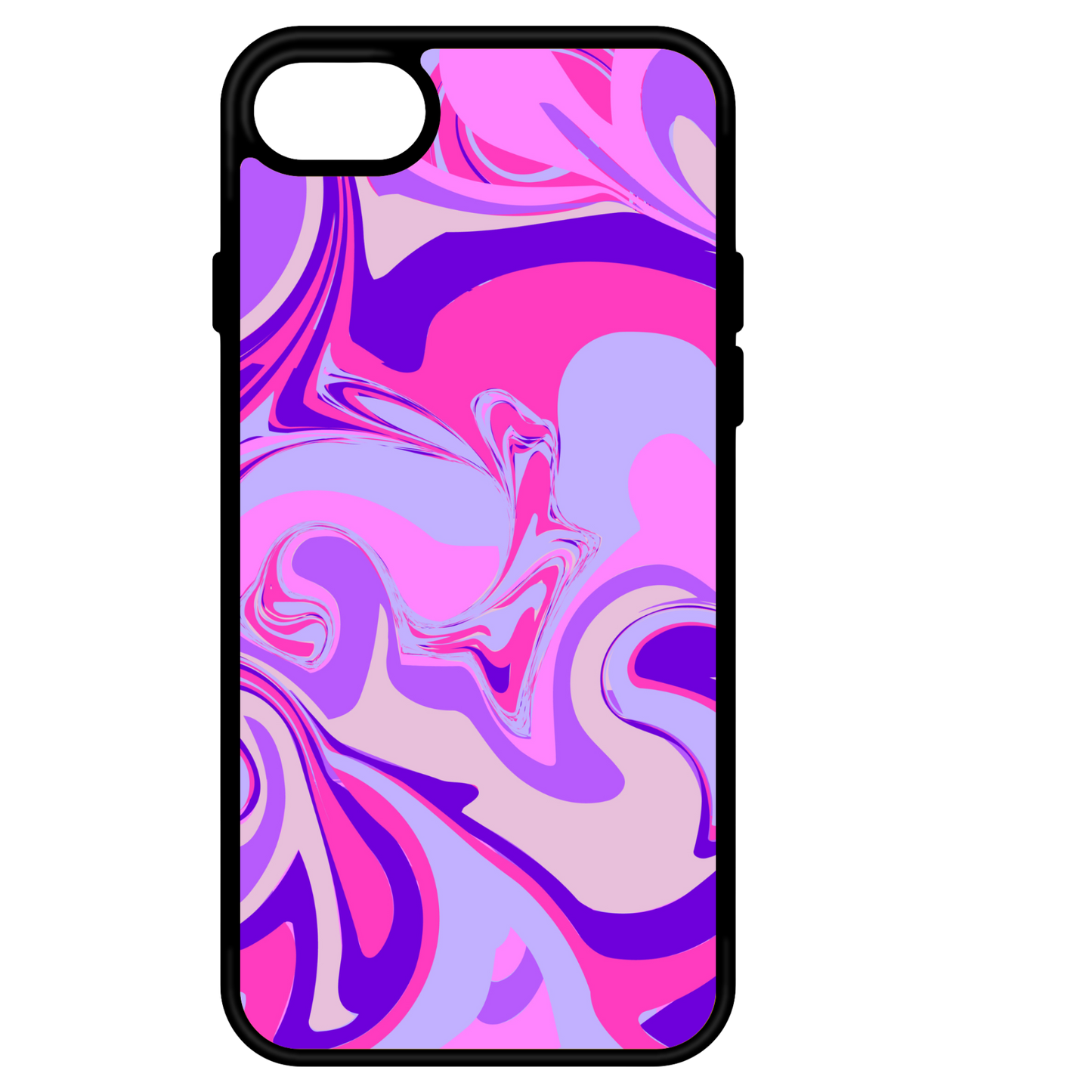 iPhone 6/6s - Marmor färgstarkt  Stöttåligt skal - D9