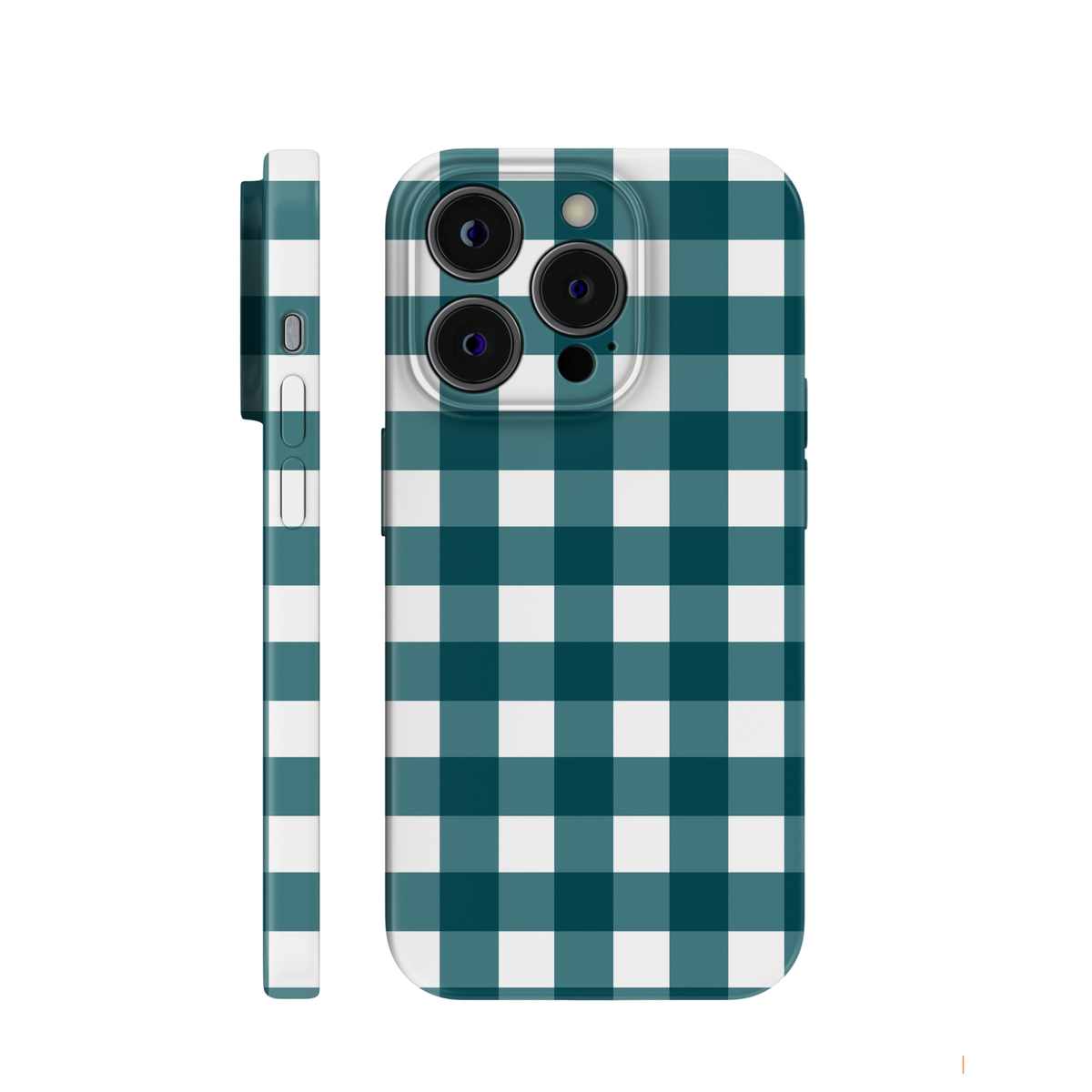 Coastal Breeze Gingham |360° Snap case | iPhone | Samsung | Huawei | Google Pixel | Xiaomi | VIVO
