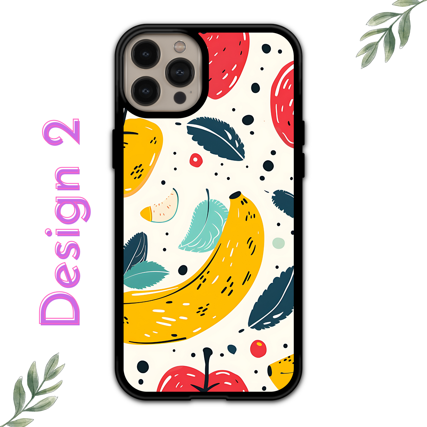 iPhone Skal -  Mix Frukter