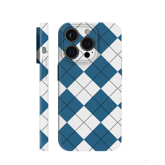 Nordic Argyle Rhythm |360° Snap case | iPhone | Samsung | Huawei | Google Pixel | Xiaomi | VIVO | Redmi | OPPO