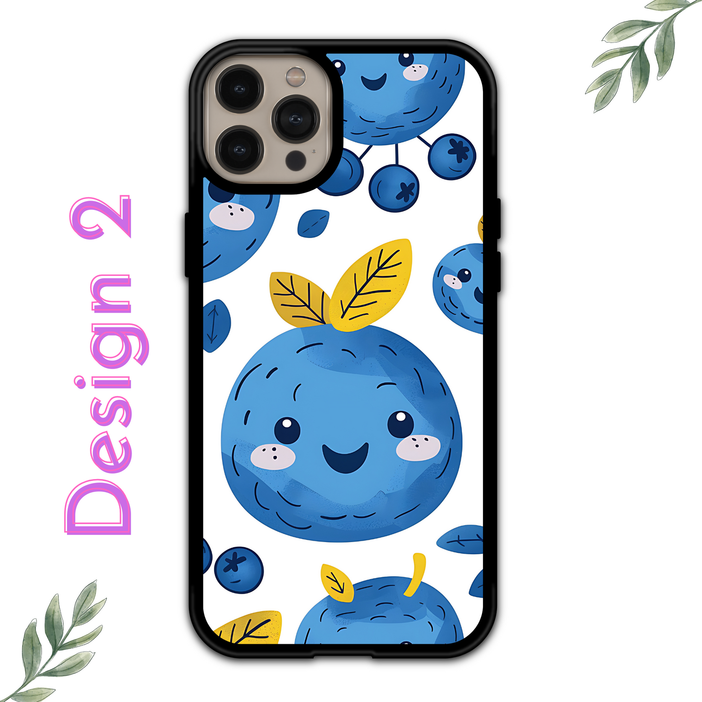iPhone - Gullig Blåbär