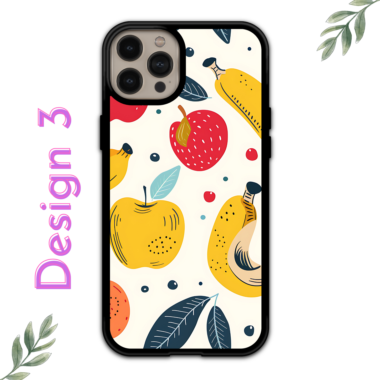 iPhone Skal -  Mix Frukter