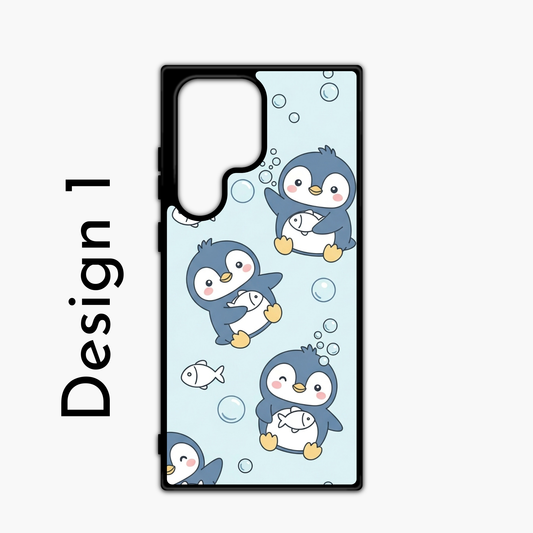 Samsung - SWEET Case - Katt, Pingviner, Bläckfisk, Får