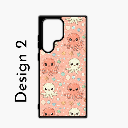 Samsung - SWEET Case - Katt, Pingviner, Bläckfisk, Får