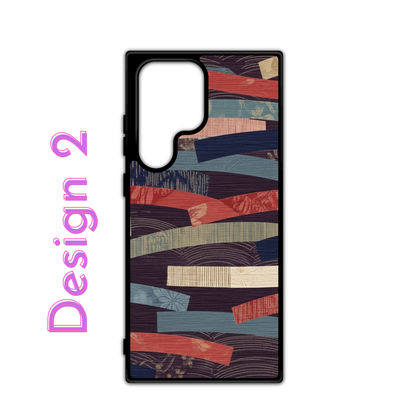 Samsung - Colorful Geometric and Scalloped Wave