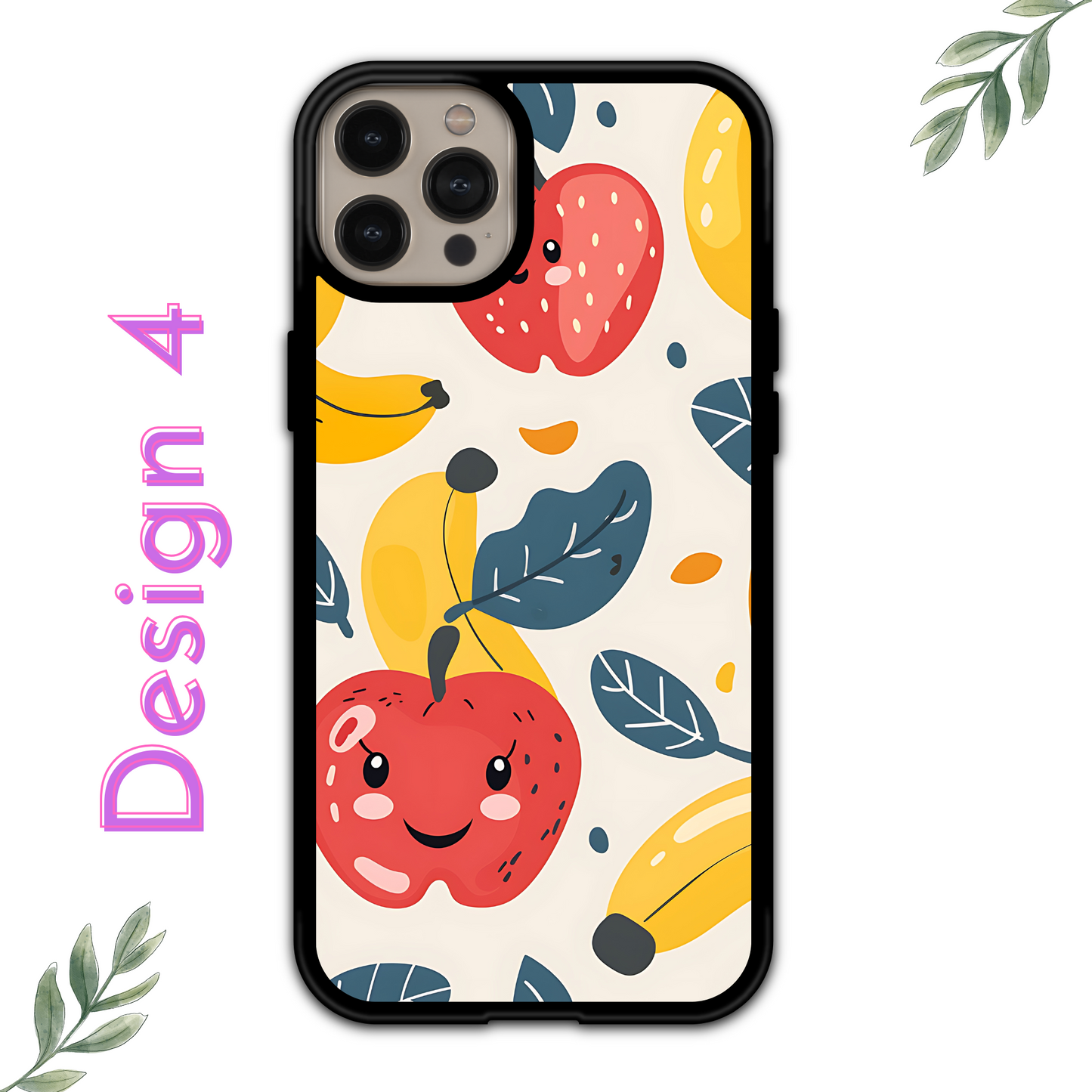iPhone Skal -  Mix Frukter