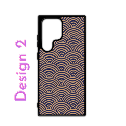 Samsung - Abstract Wave and Seigaiha