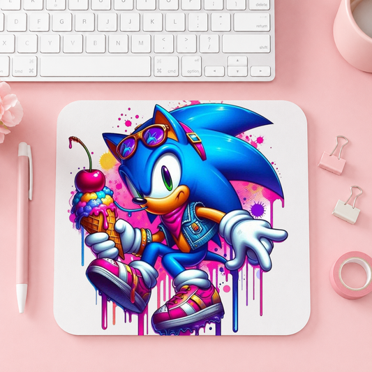 Cool Sonic Street Style | Musmatta | 20cm x 24cm