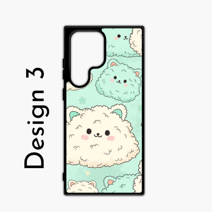 Samsung - SWEET Case - Katt, Pingviner, Bläckfisk, Får