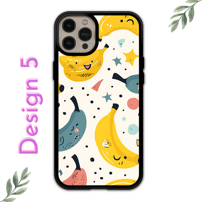 iPhone Skal - Blåbär & Banan