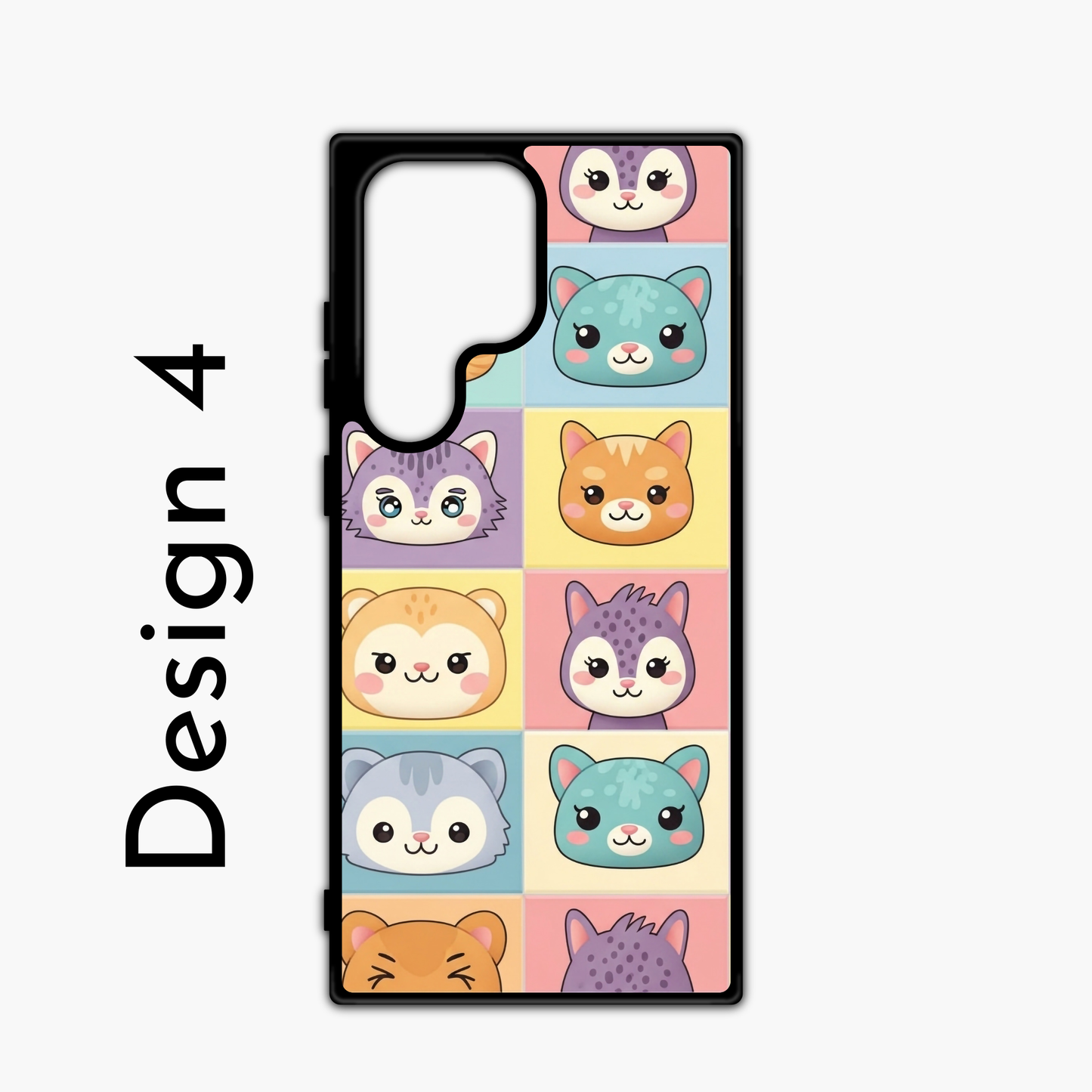 Samsung - SWEET Case - Katt, Pingviner, Bläckfisk, Får
