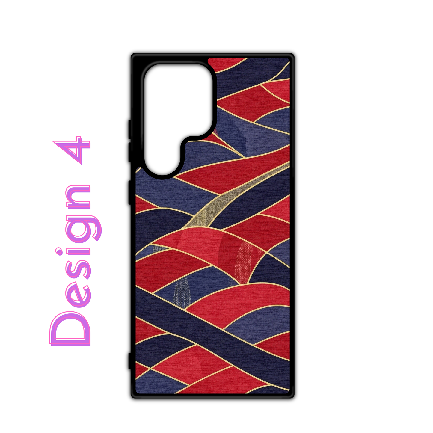 Samsung - Colorful Geometric and Scalloped Wave