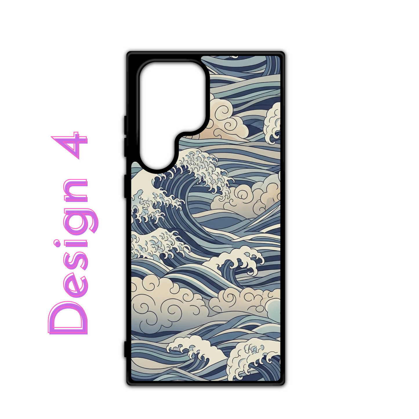 Samsung - Traditional Japanese Wave and Floral