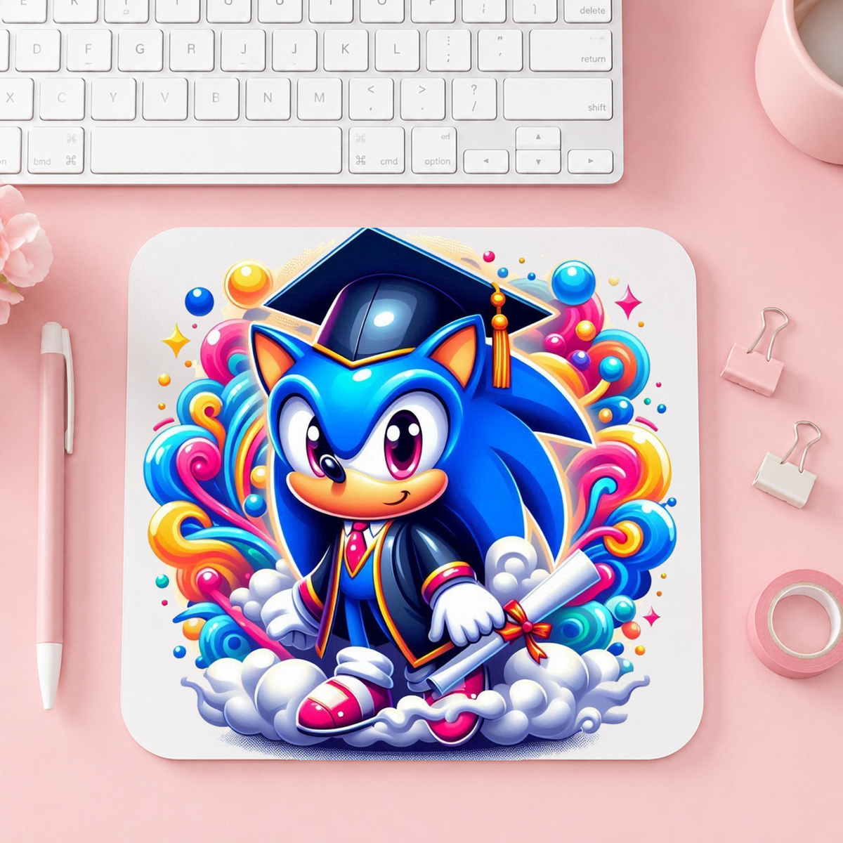 Sonic Graduate Edition | Musmatta | 20cm x 24cm