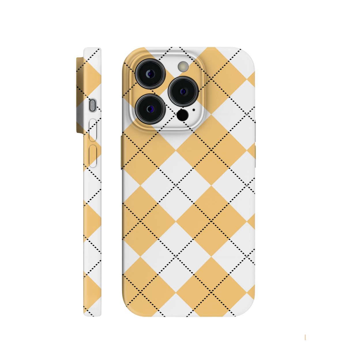 Morning Bliss Argyle | 360° Snap case | iPhone | Samsung | Huawei | Google Pixel | Xiaomi | VIVO | Redmi | OPPO