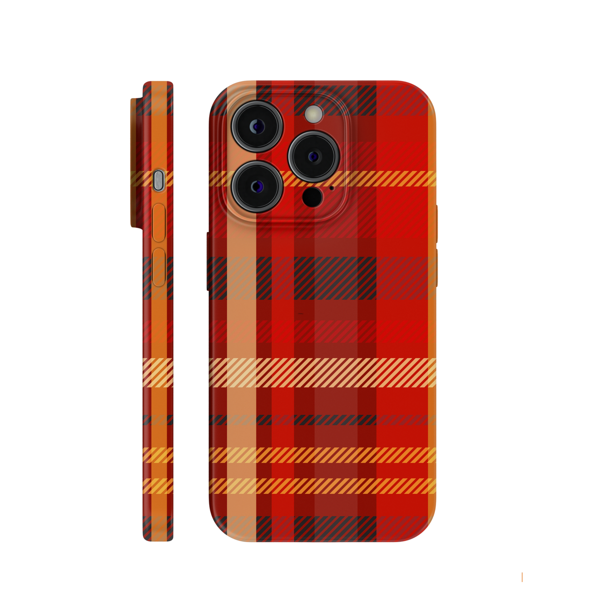 Harvest Plaid Harmony | 360° Snap case | iPhone | Samsung | Huawei | Google Pixel | Xiaomi | VIVO | Redmi | OPPO