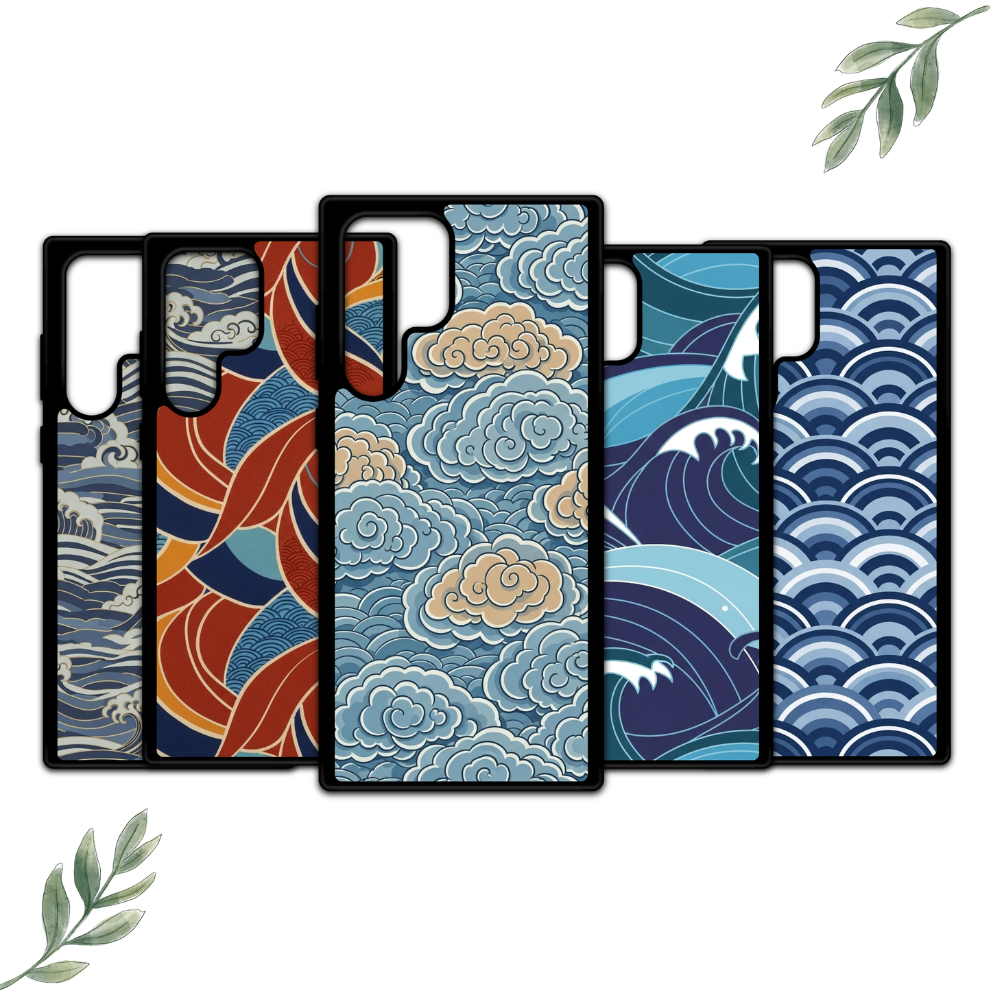 Samsung - Traditional Japanese Wave and Cloud