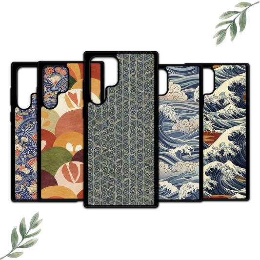 Samsung - Traditional Japanese Wave and Floral