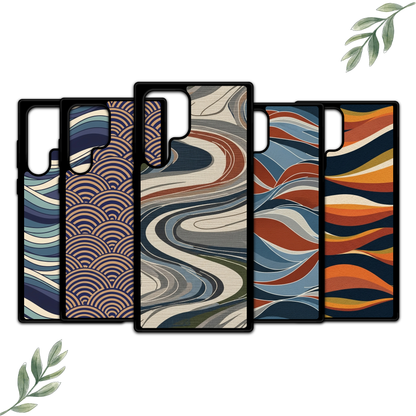 Samsung - Abstract Wave and Seigaiha