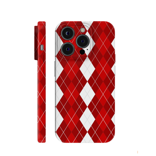 Preppy Classic Argyle | 360° Snap case | iPhone | Samsung | Huawei | Google Pixel | Xiaomi | VIVO | Redmi | OPPO