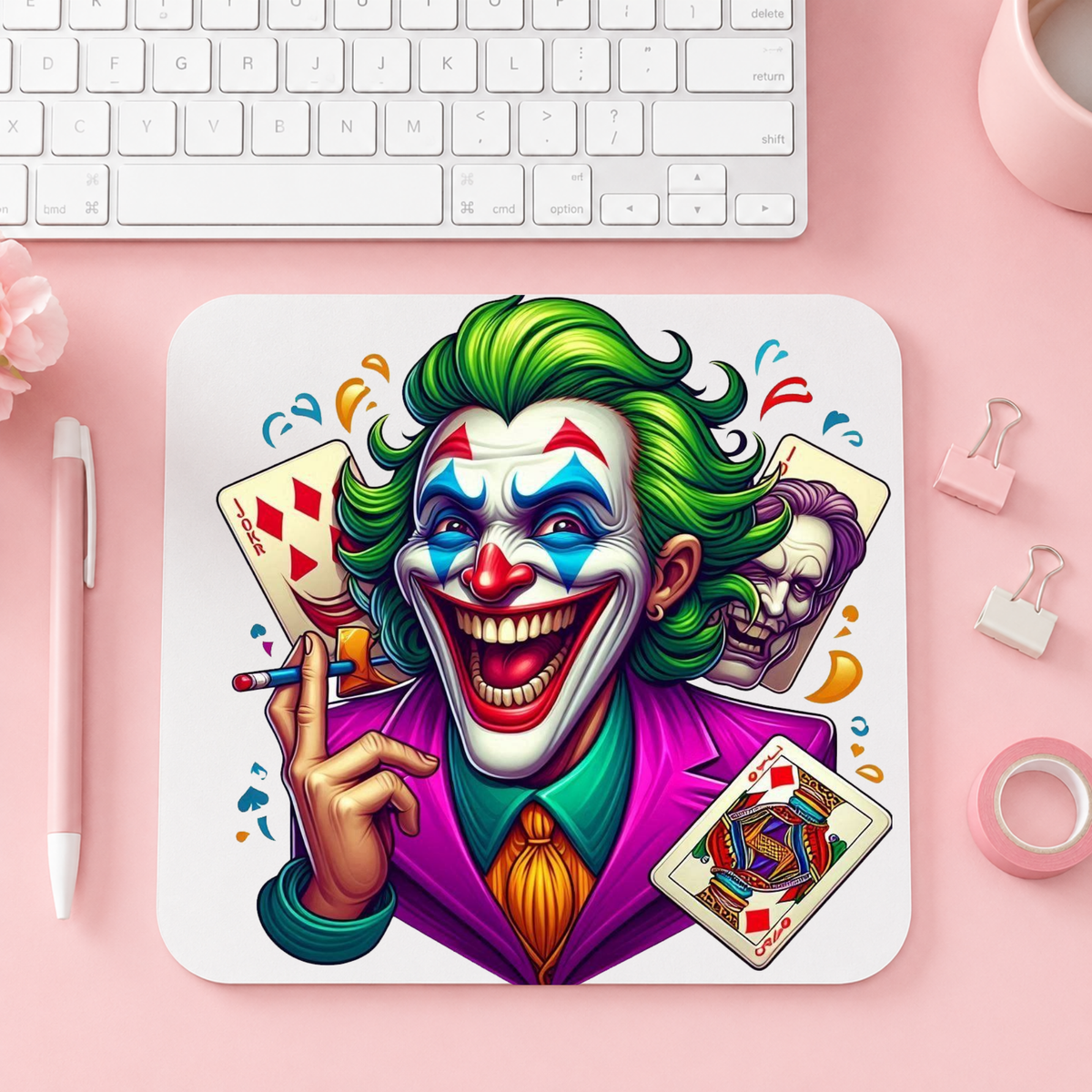 Joker Face | Musmatta | 20cm x 24cm