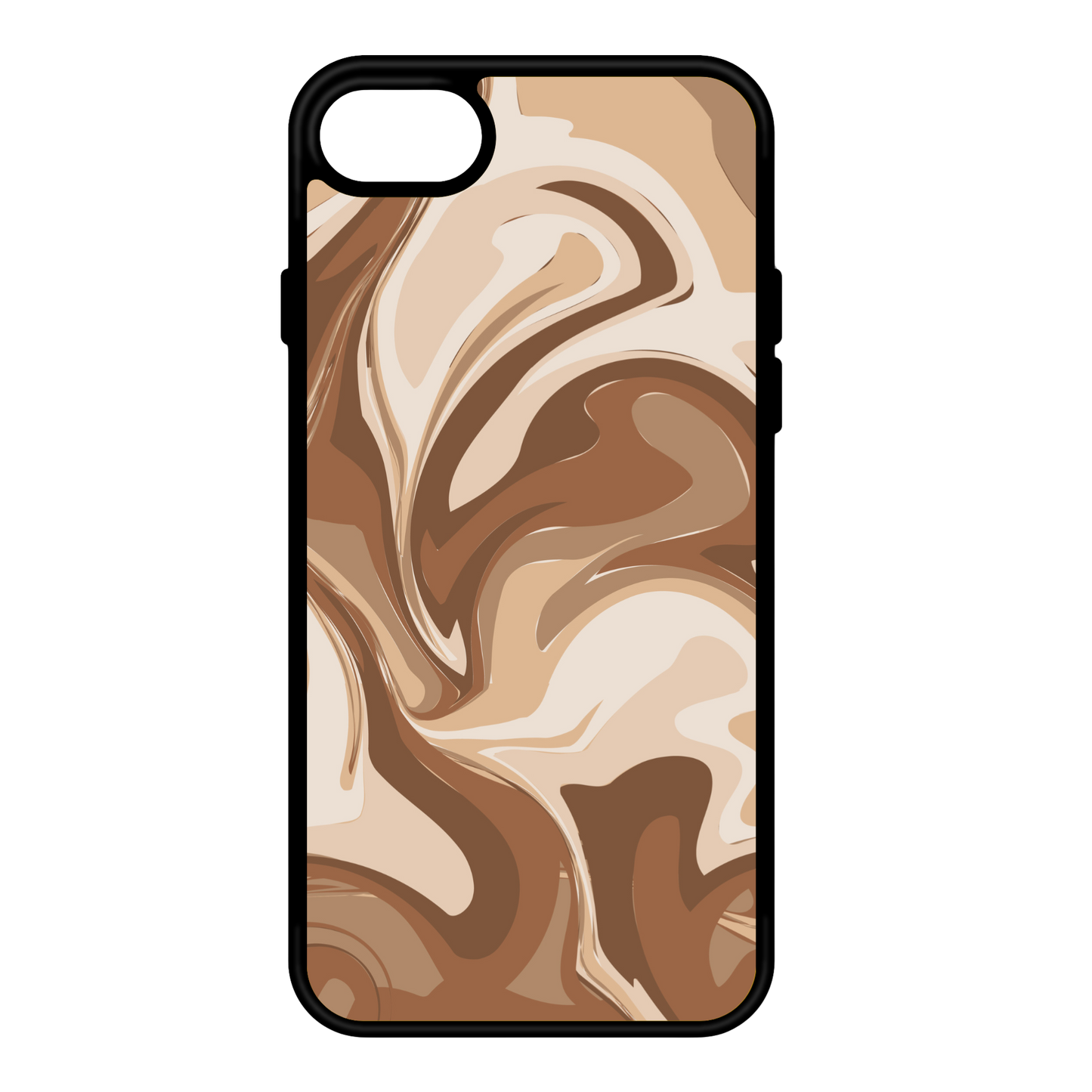 iPhone 6/6s - Marmor färgstarkt  Stöttåligt skal - D3