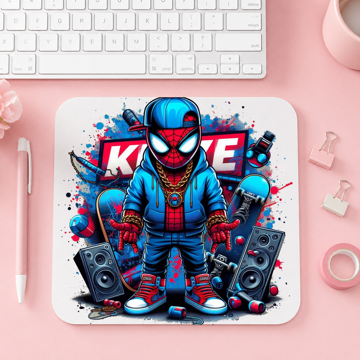 Street Hiphop Spider-Man | Musmatta | 20cm x 24cm