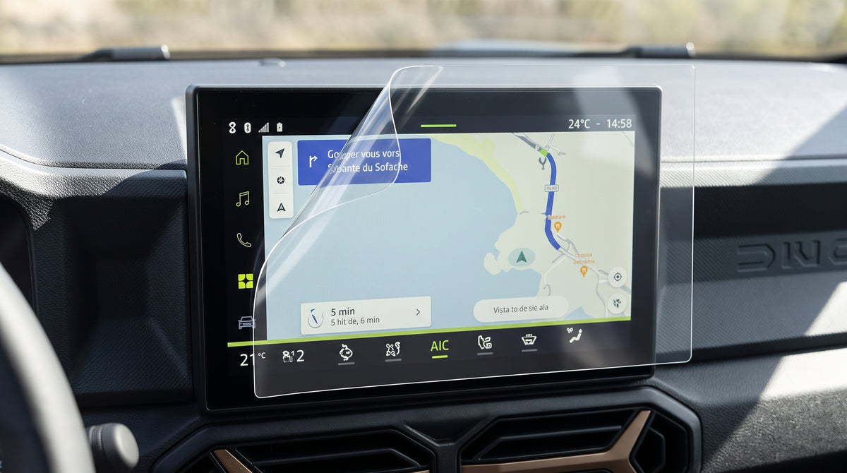 Dacia - Navigation Skärmskydd