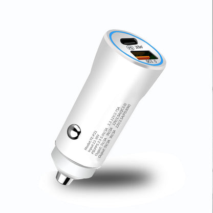 Supersnabb 30W Bilsnabbladdare – PD & QC 3.0 (Dual-Port)