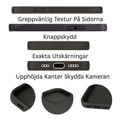iPhone - Marble mobilskal med exklusivt mönster - ingår 1 gratis Popsocket