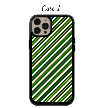 Candy Cane Striped Holiday | iPhone | Samsung | Huawei | Google Pixel | Xiaomi
