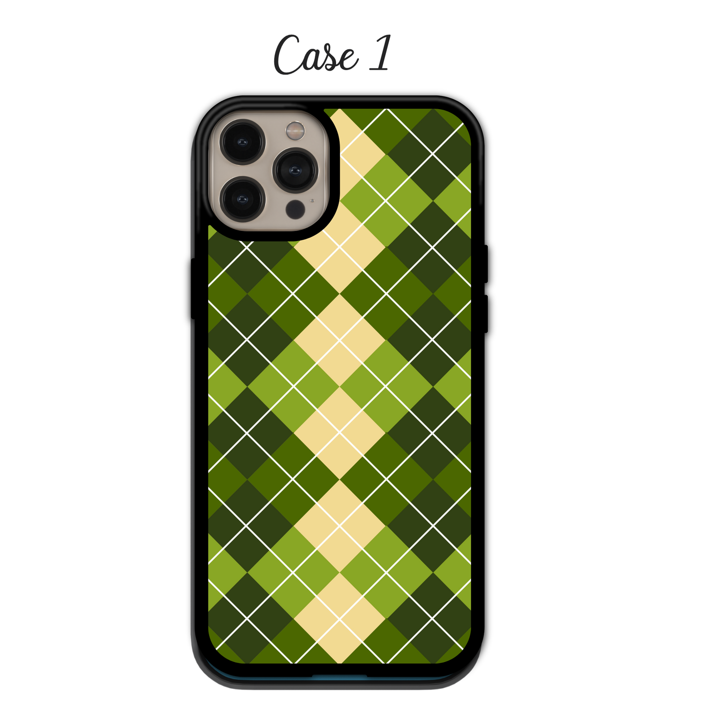 Vintage Diamond Plaid | iPhone | Samsung | Huawei | Google Pixel | Xiaomi