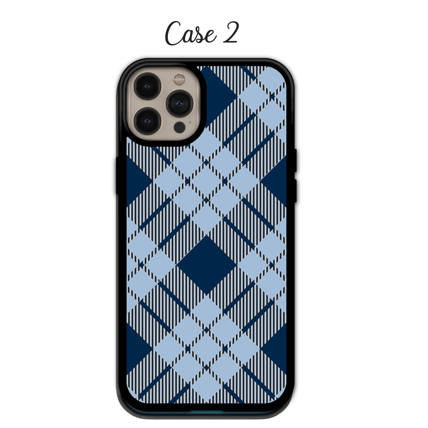 Classic Blue Tartan | iPhone | Samsung | Huawei | Google Pixel | Xiaomi