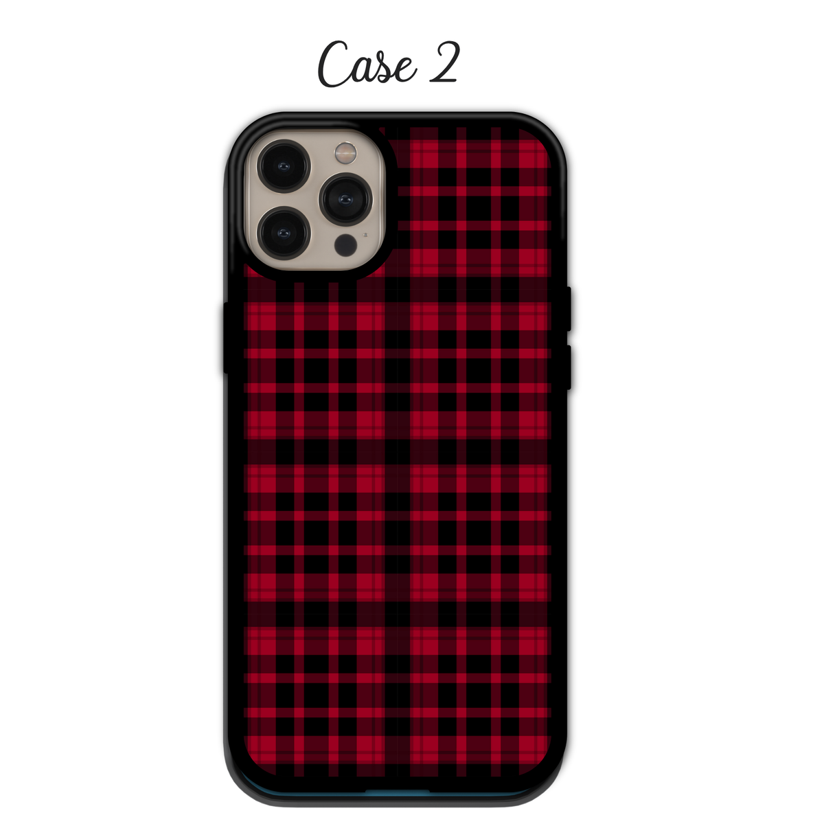 Traditional Red & Black Plaid | iPhone | Samsung | Huawei | Google Pixel | Xiaomi