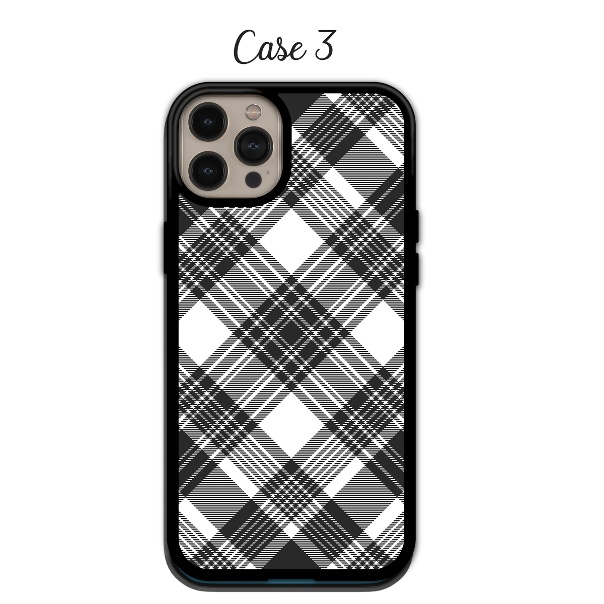 Monochrome Diamond Argyle | iPhone | Samsung | Huawei | Google Pixel | Xiaomi